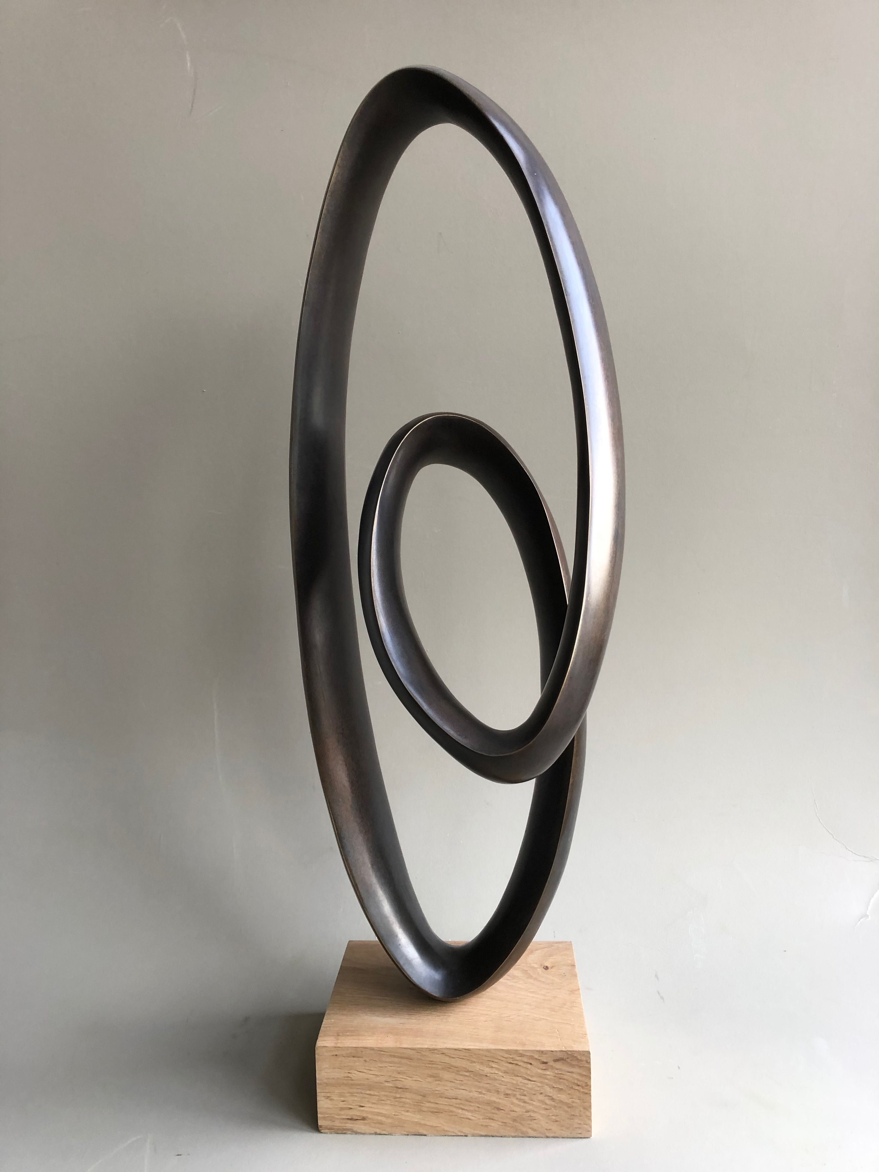 Bronze Ravel VIII. Edition of 9.  80 cm ( not incl base ) x 30 cm x 30 cm.