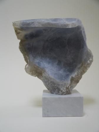 Cirrus I. Blue Alabaster. SOLD.