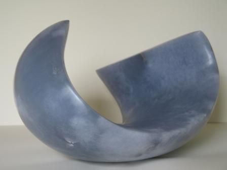 Cirrus IV. Blue Alabaster. SOLD