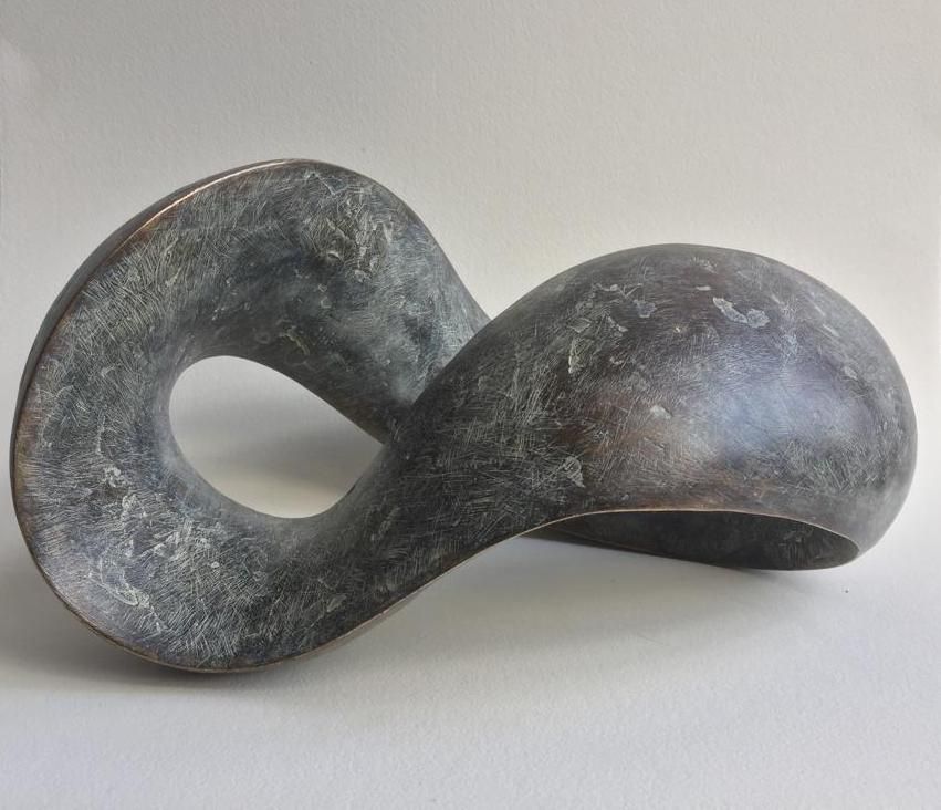 Moebius II Bronze. Edition of 9. 15 cm high x 40 cm