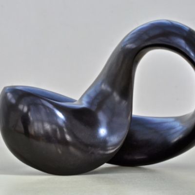 BRONZE RAVEL II Sculpture by Richard Fox