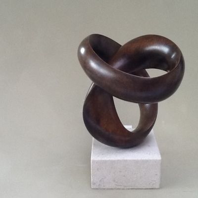 BRONZE RAVEL V Sculpture by Richard Fox